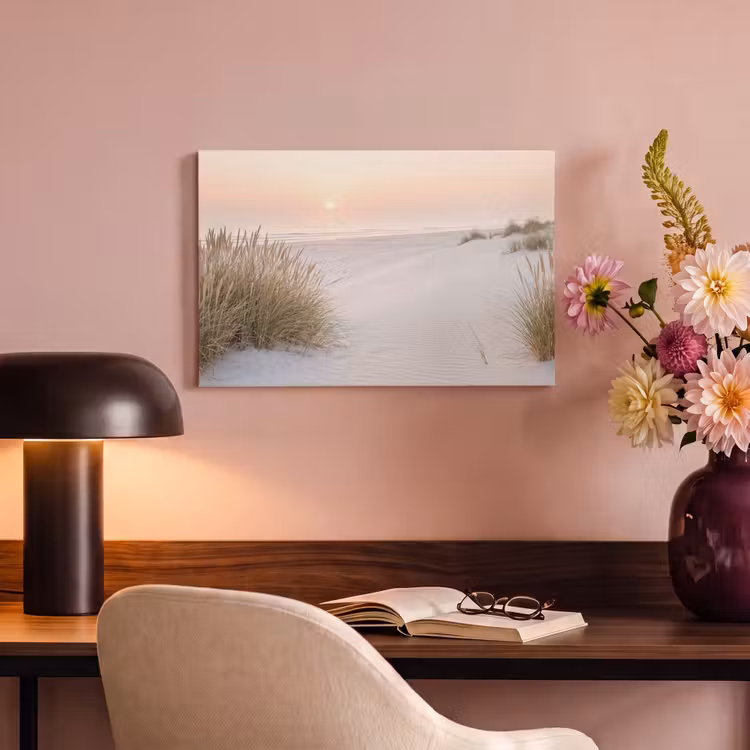 Canvas schilderij - Horizon - Duinlandschap - Zand — 4
