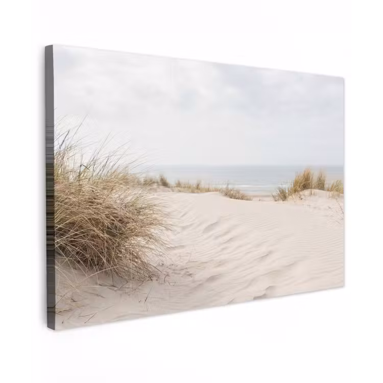 Canvas schilderij - Wolken - Duinlandschap - Zand — 1