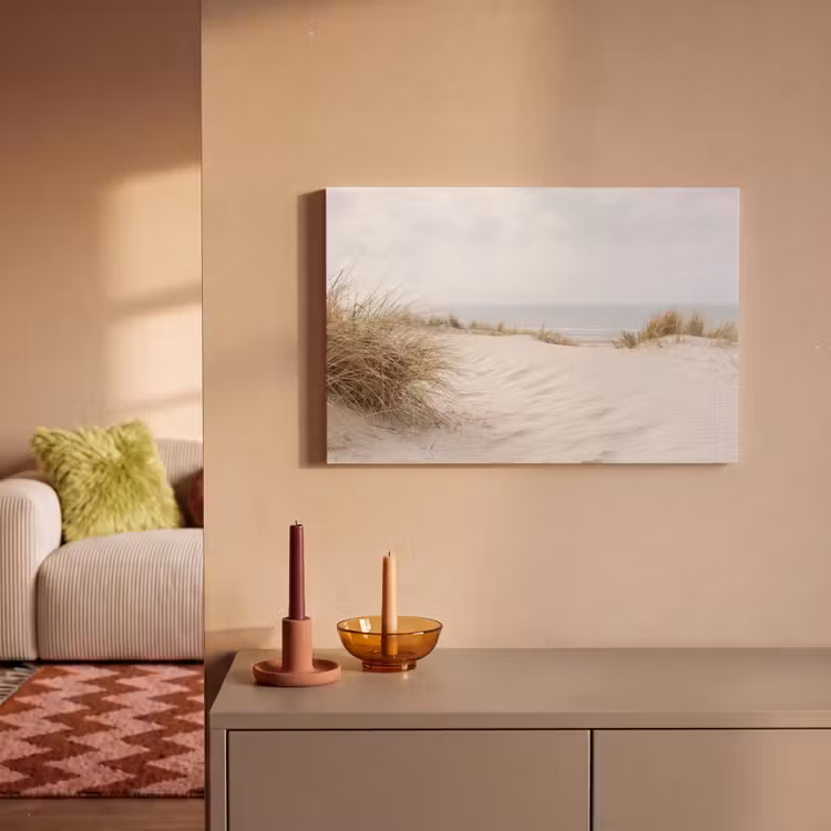 Canvas schilderij - Wolken - Duinlandschap - Zand — 2