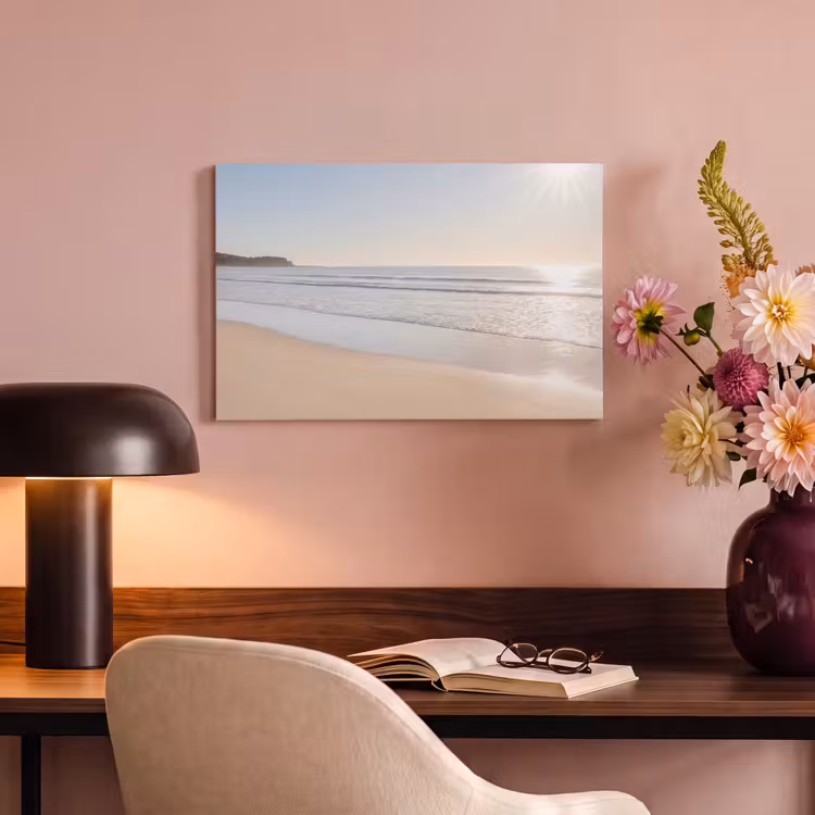 Canvas schilderij - Zee - Zon - Zand — 4