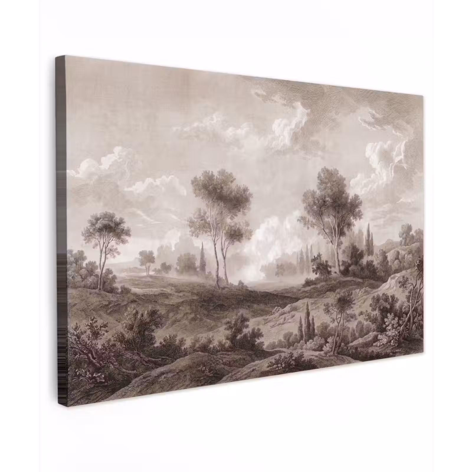 Canvas schilderij - Klassiek - Landschap - Neutraal — 1