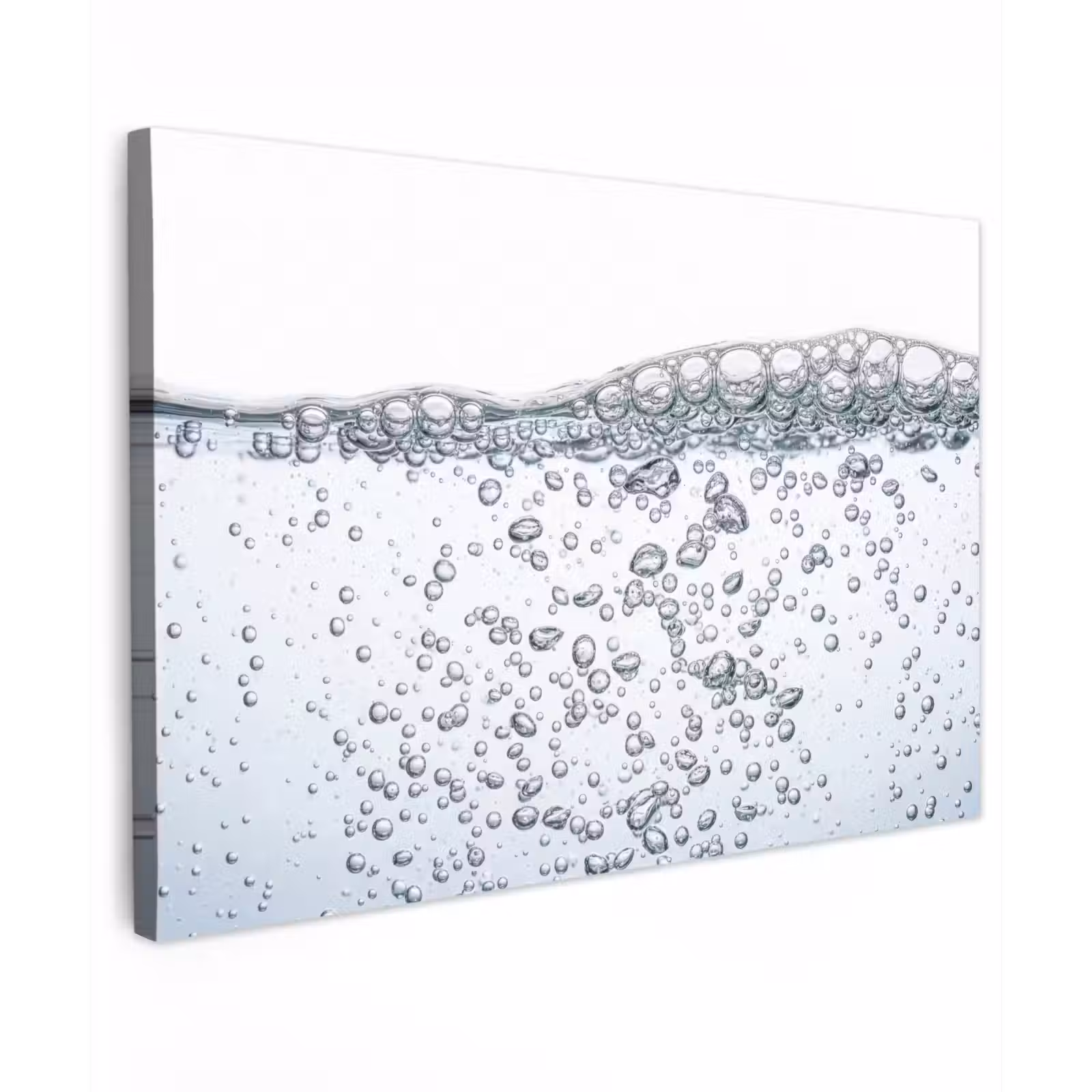 Canvas schilderij - Luchtbellen - Water - Dynamisch — 1