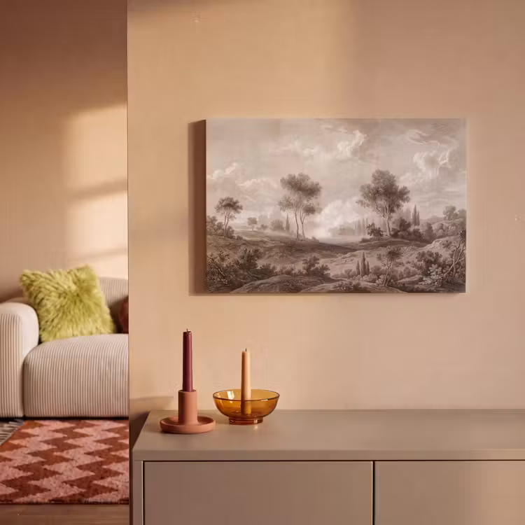 Canvas schilderij - Klassiek - Landschap - Neutraal — 2