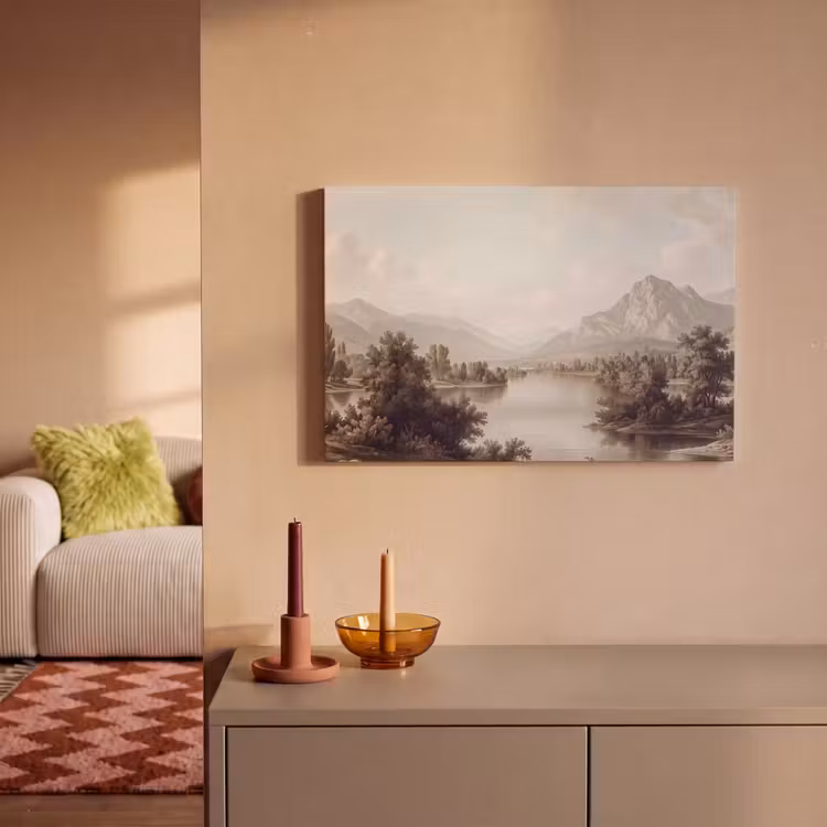 Canvas schilderij - Klassiek - Landschap - Sereen — 2