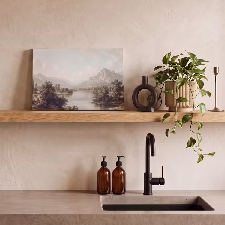 Canvas schilderij - Klassiek - Landschap - Sereen — 3