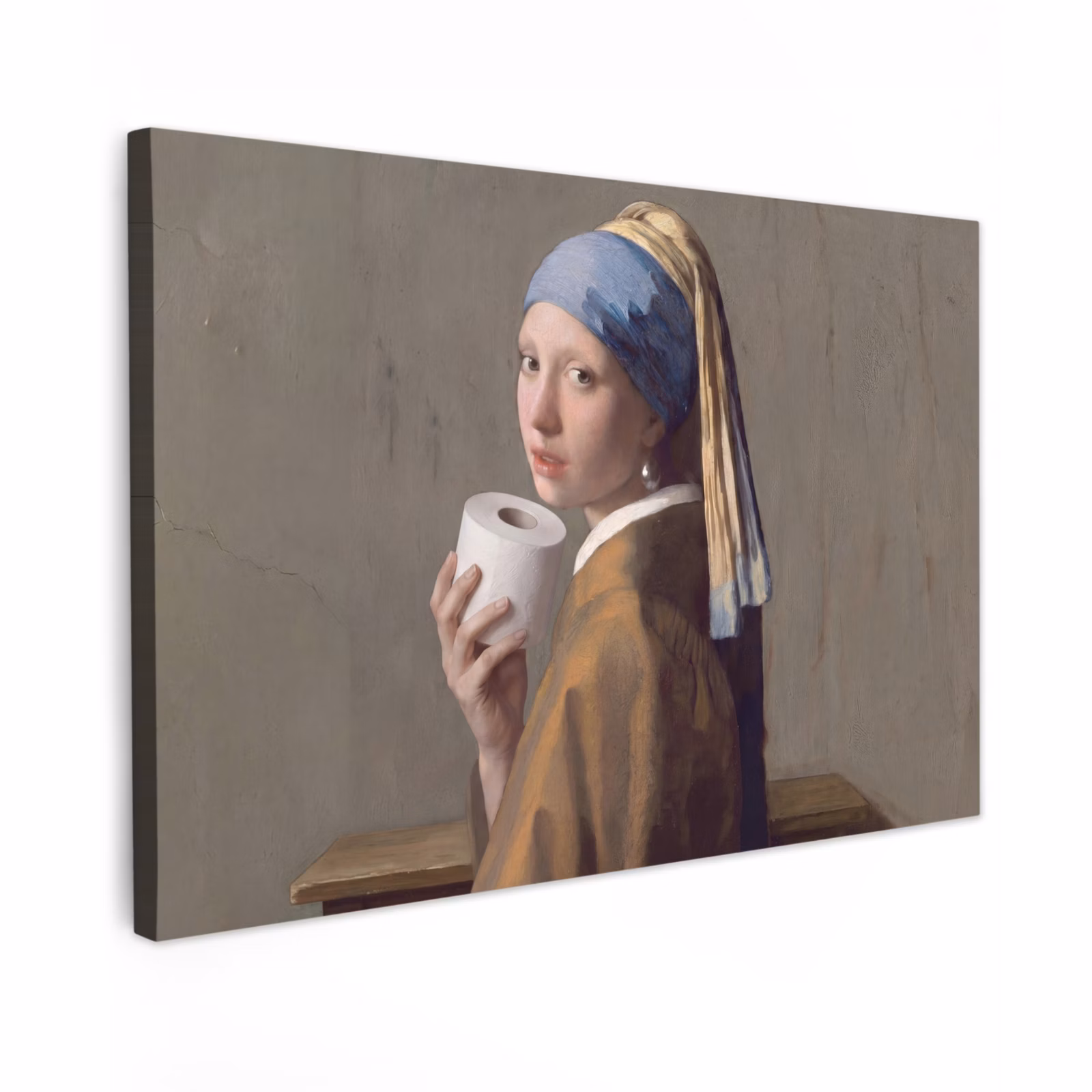 Canvas schilderij - Klassiek - Humor - Kleurrijk — 1
