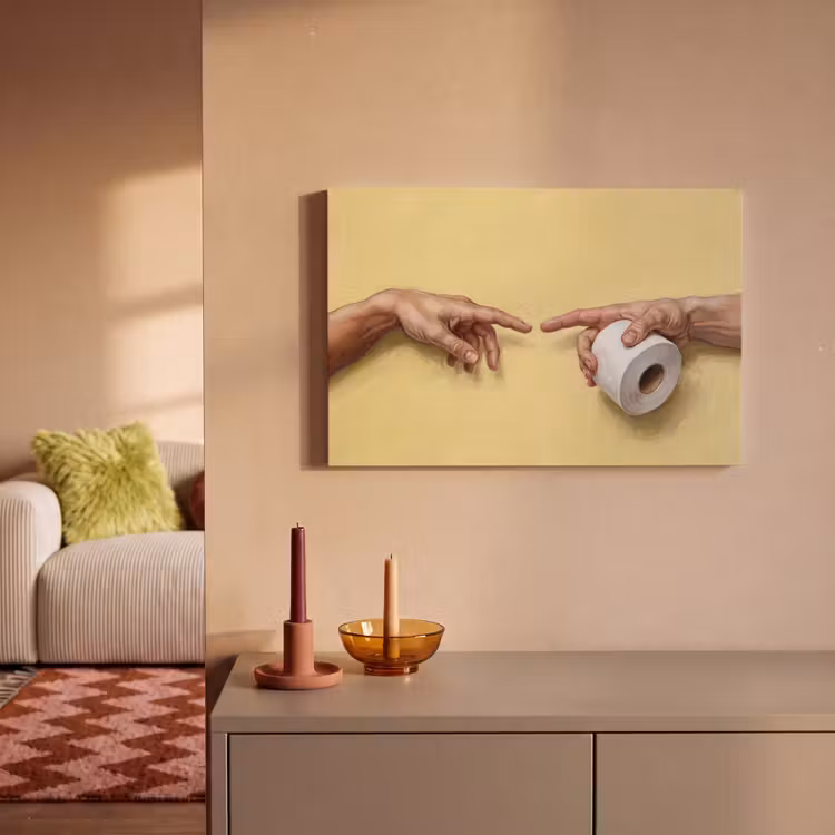 Canvas schilderij - Klassiek - Kunst - Humor — 2