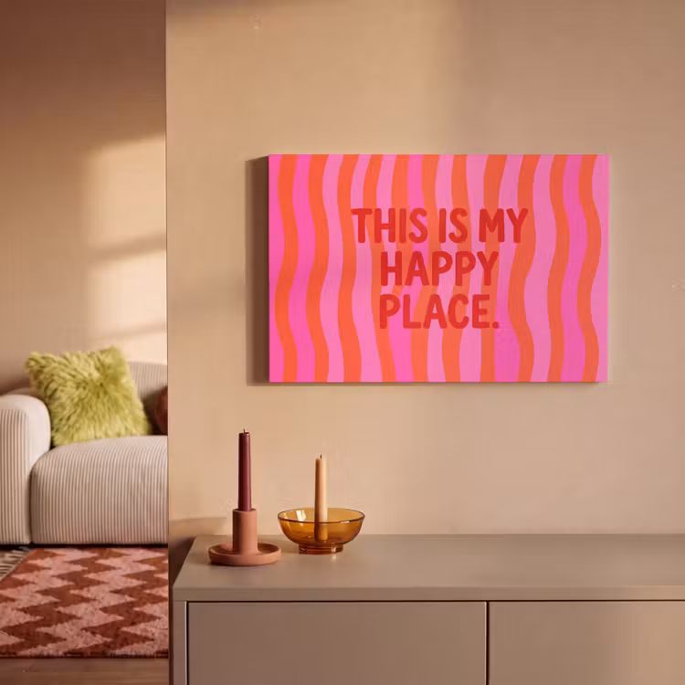Canvas schilderij - Tekst - Modern - Kleurrijk — 2