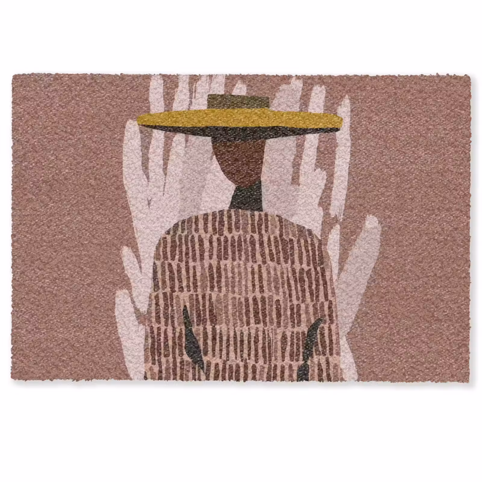 Deurmat - Abstract - Figuur - Illustratie - Hoed — 1