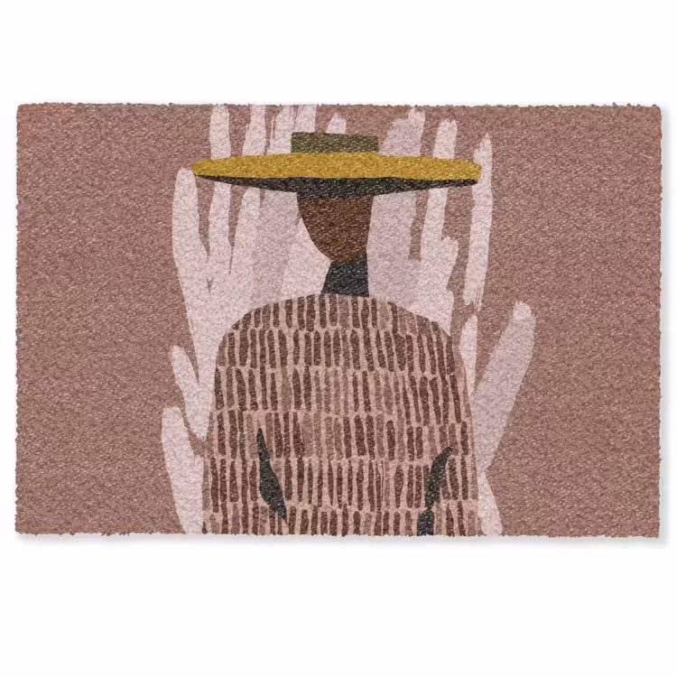 Deurmat - Abstract - Figuur - Illustratie - Hoed — 1