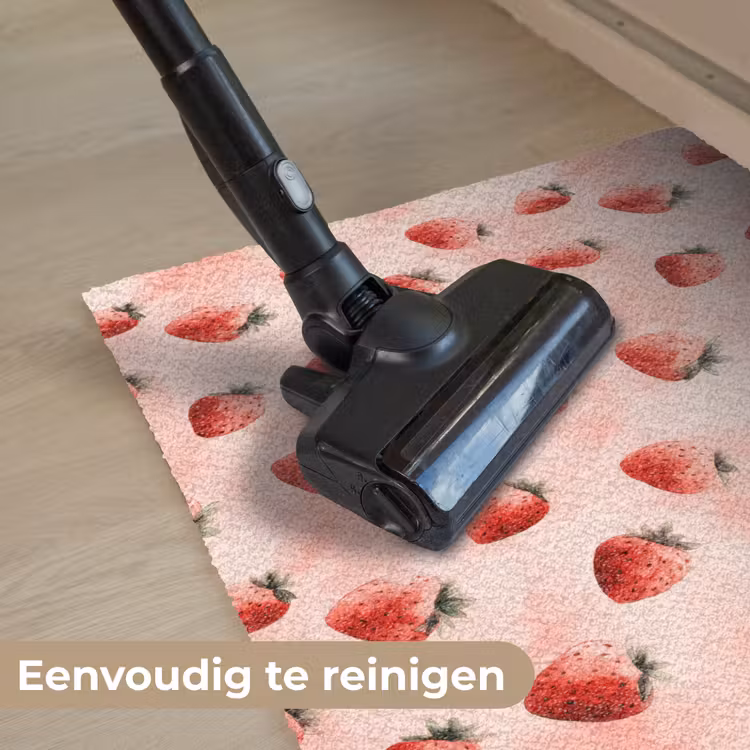 Deurmat - Aardbei - Patroon - Roze — 9
