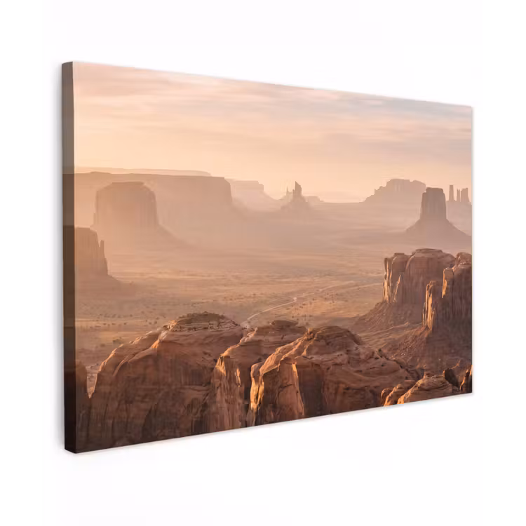 Canvas schilderij - Woestijn - Landschap - Natuur — 1