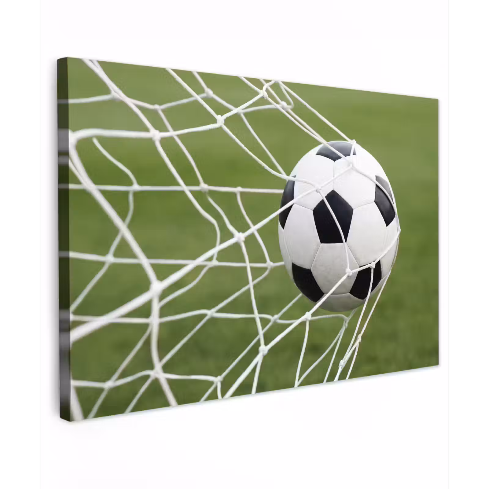 Canvas schilderij - Voetbal - Goal - Net - Sport — 1