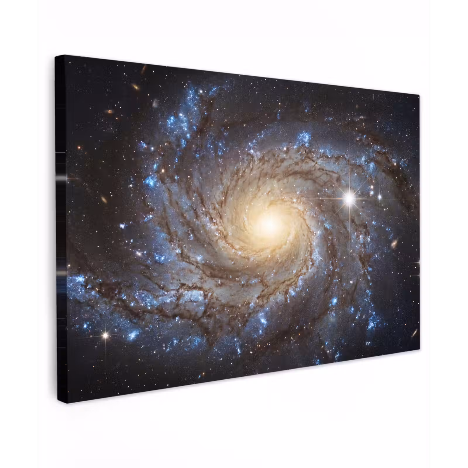 Canvas schilderij - Kosmos - Sterrenstelsel - Donker — 1