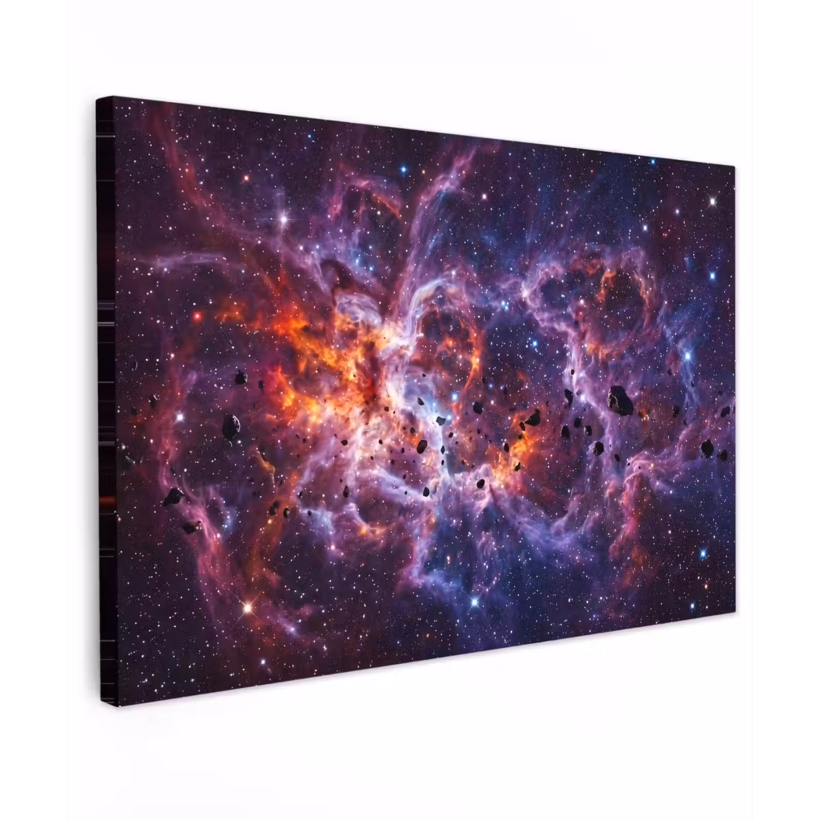 Canvas schilderij - Space - Stars - Abstract - Colorful — 1