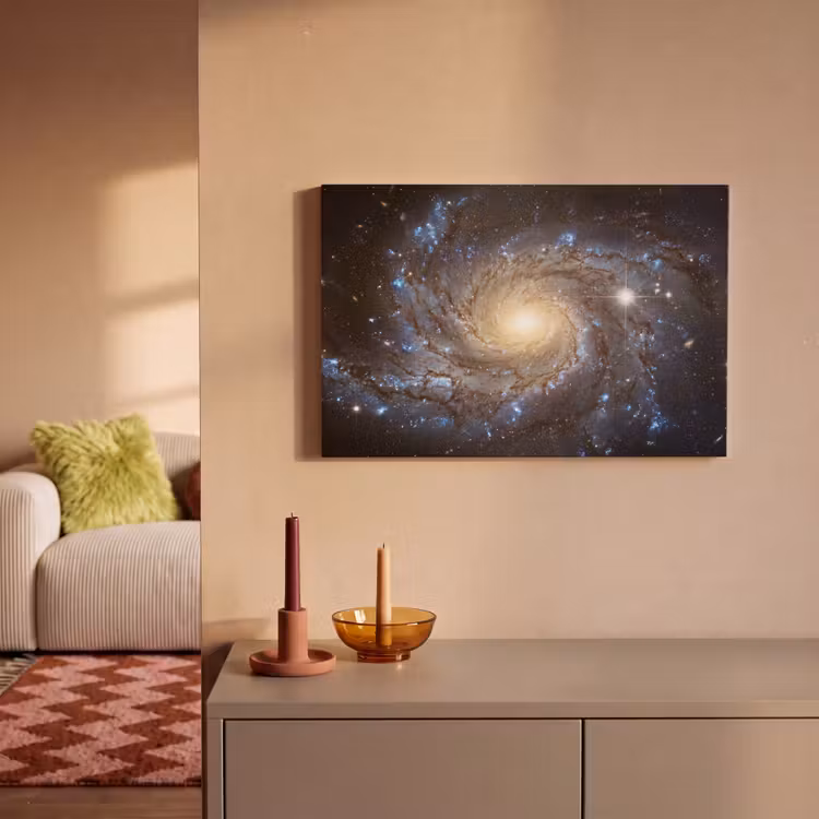 Canvas schilderij - Kosmos - Sterrenstelsel - Donker — 2