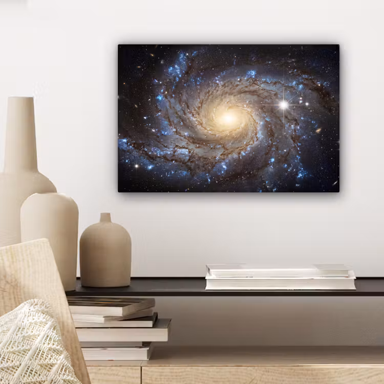 Canvas schilderij - Kosmos - Sterrenstelsel - Donker — 5