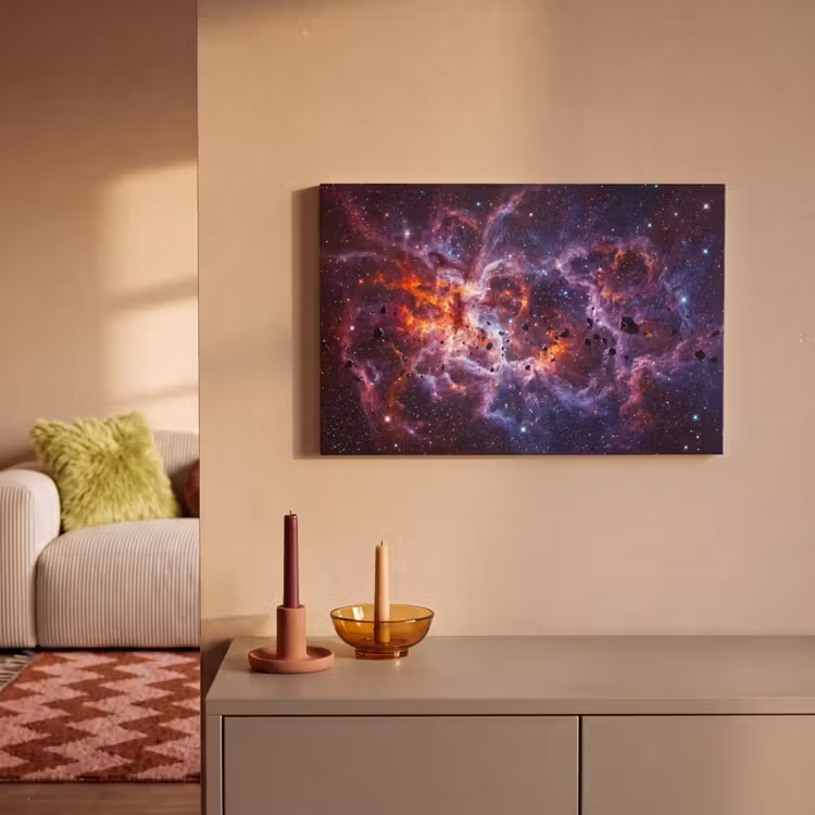 Canvas schilderij - Space - Stars - Abstract - Colorful — 2