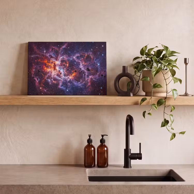 Canvas schilderij - Space - Stars - Abstract - Colorful — 3