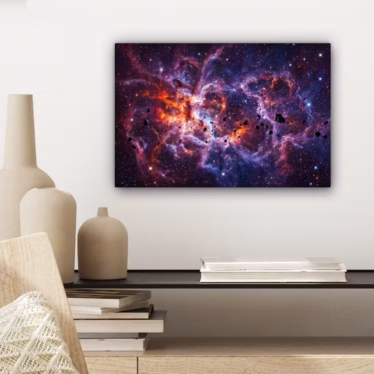 Canvas schilderij - Space - Stars - Abstract - Colorful — 5