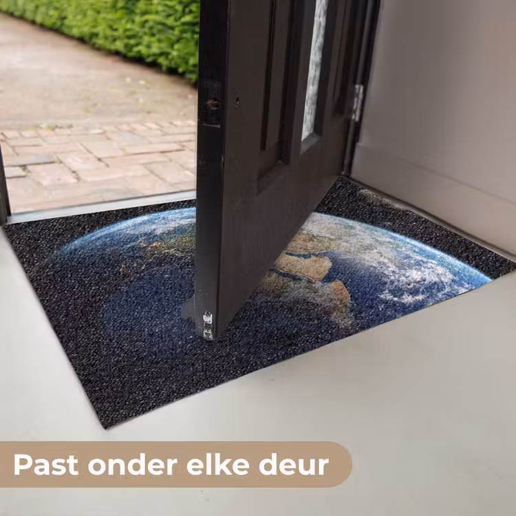 Deurmat - Aarde - Ruimte - Blauw - Groen — 7