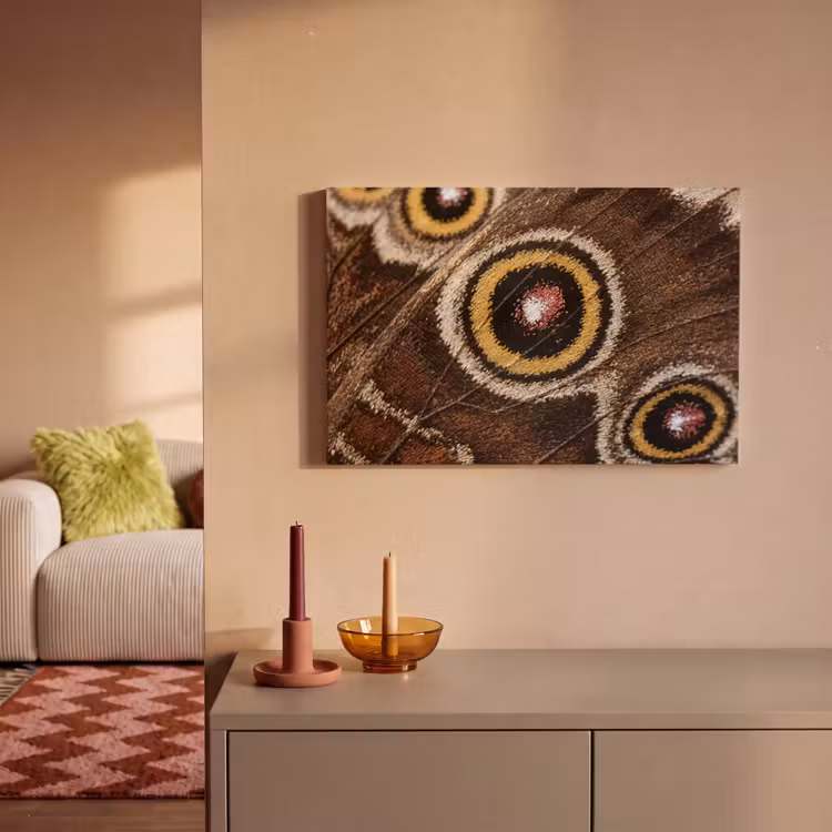 Canvas schilderij - Vlinder - Vleugel - Abstract — 2