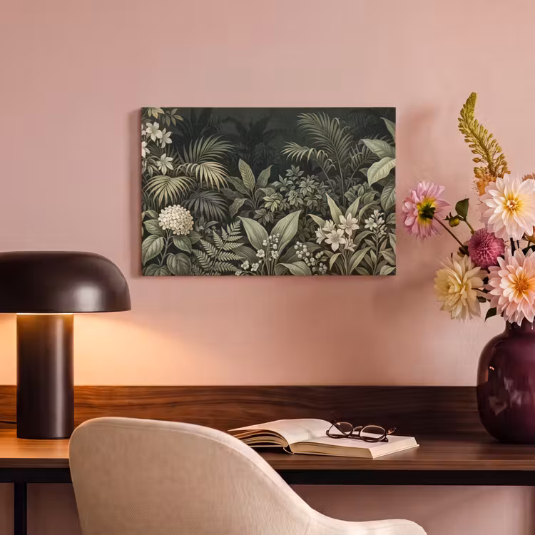 Canvas schilderij - Jungle - Bladeren - Botanisch - Groen — 4