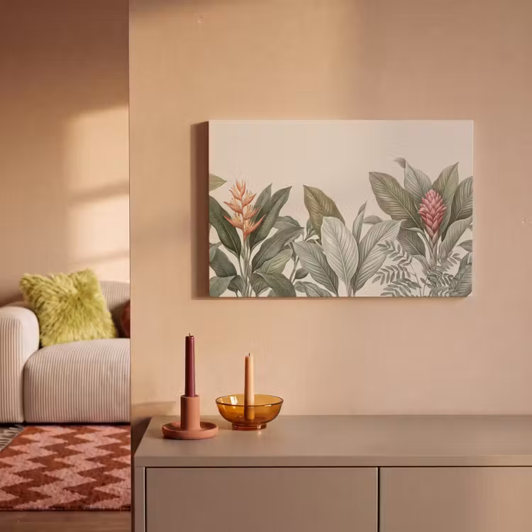 Canvas schilderij - Tropisch - Planten - Modern - Groen — 2