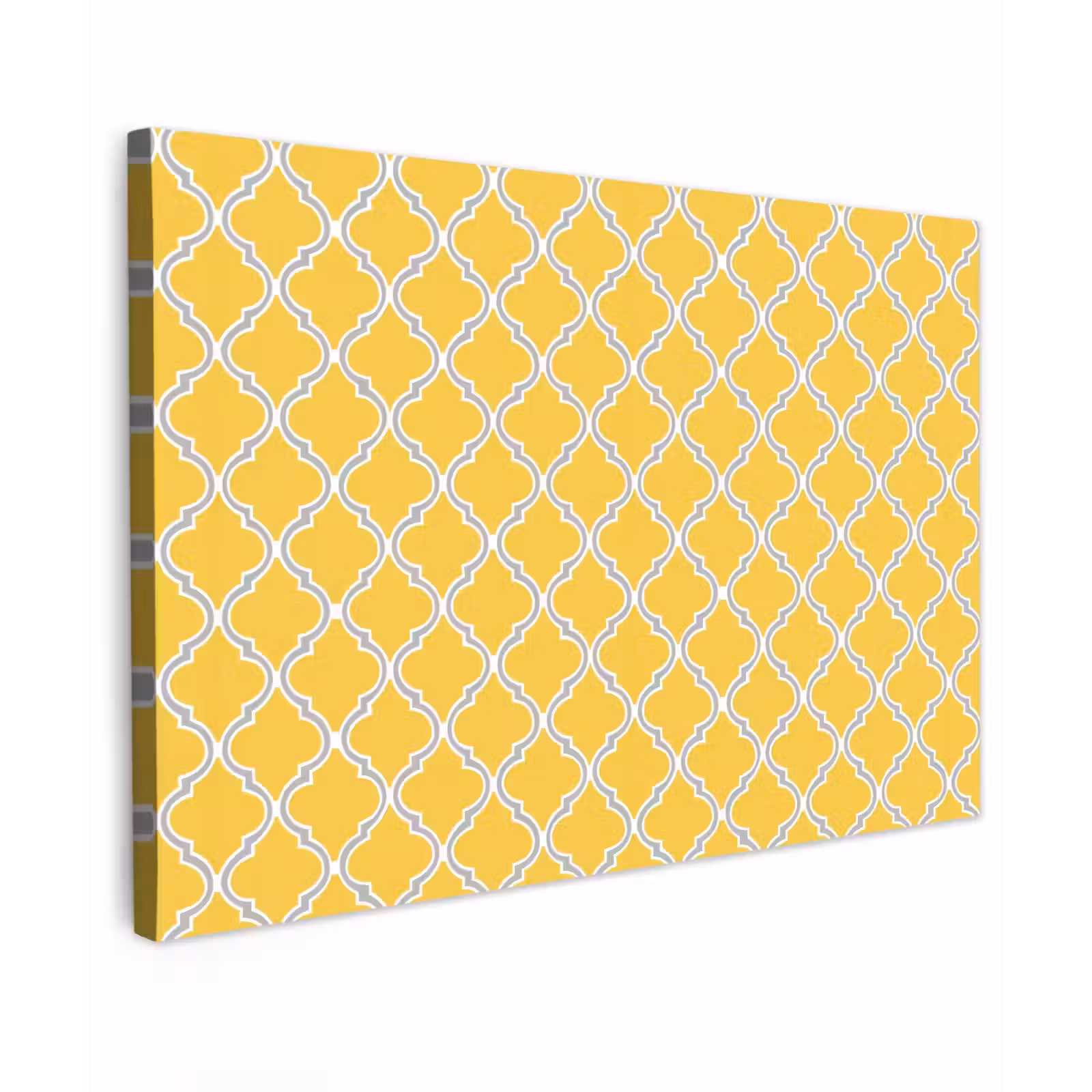 Canvas schilderij - Lantaarn - Arabesk - Elegant - Geel — 1