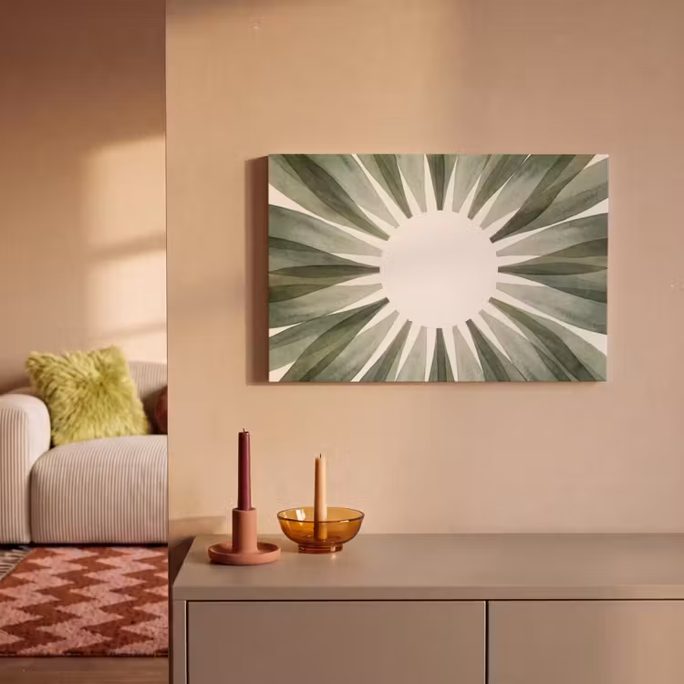 Canvas schilderij - Planten - Abstract - Waterverf - Groen - Natuur — 2