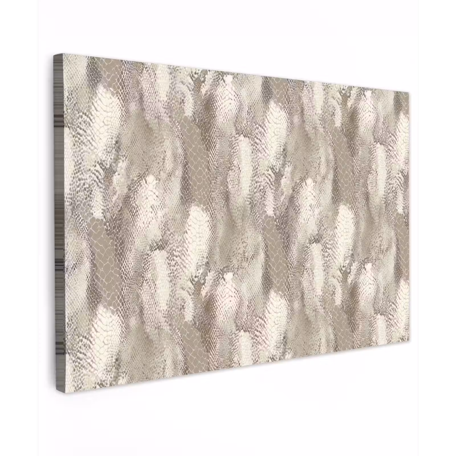 Canvas schilderij - Slang - Textuur - Zand — 1