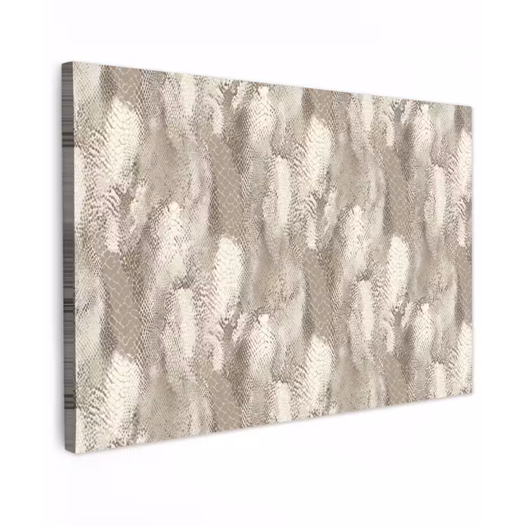 Canvas schilderij - Slang - Textuur - Zand — 1