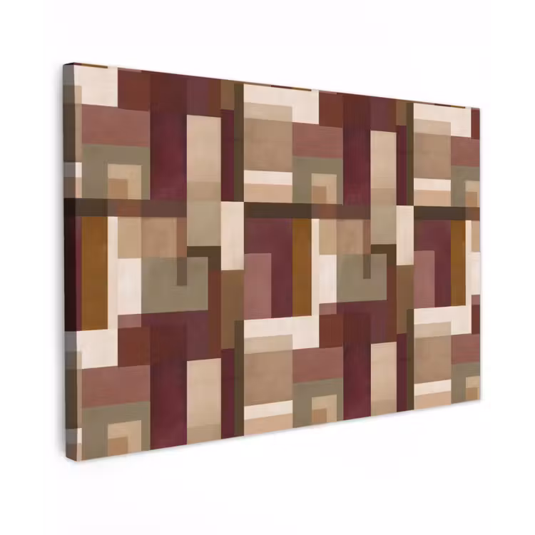 Canvas schilderij - Modern - Geometrie - Kleurrijk — 1