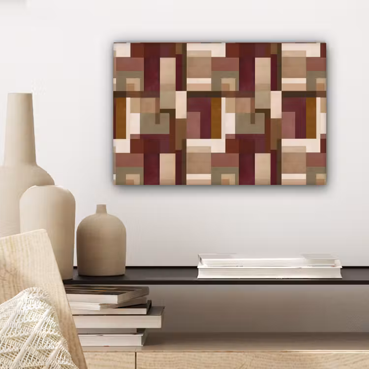 Canvas schilderij - Modern - Geometrie - Kleurrijk — 5