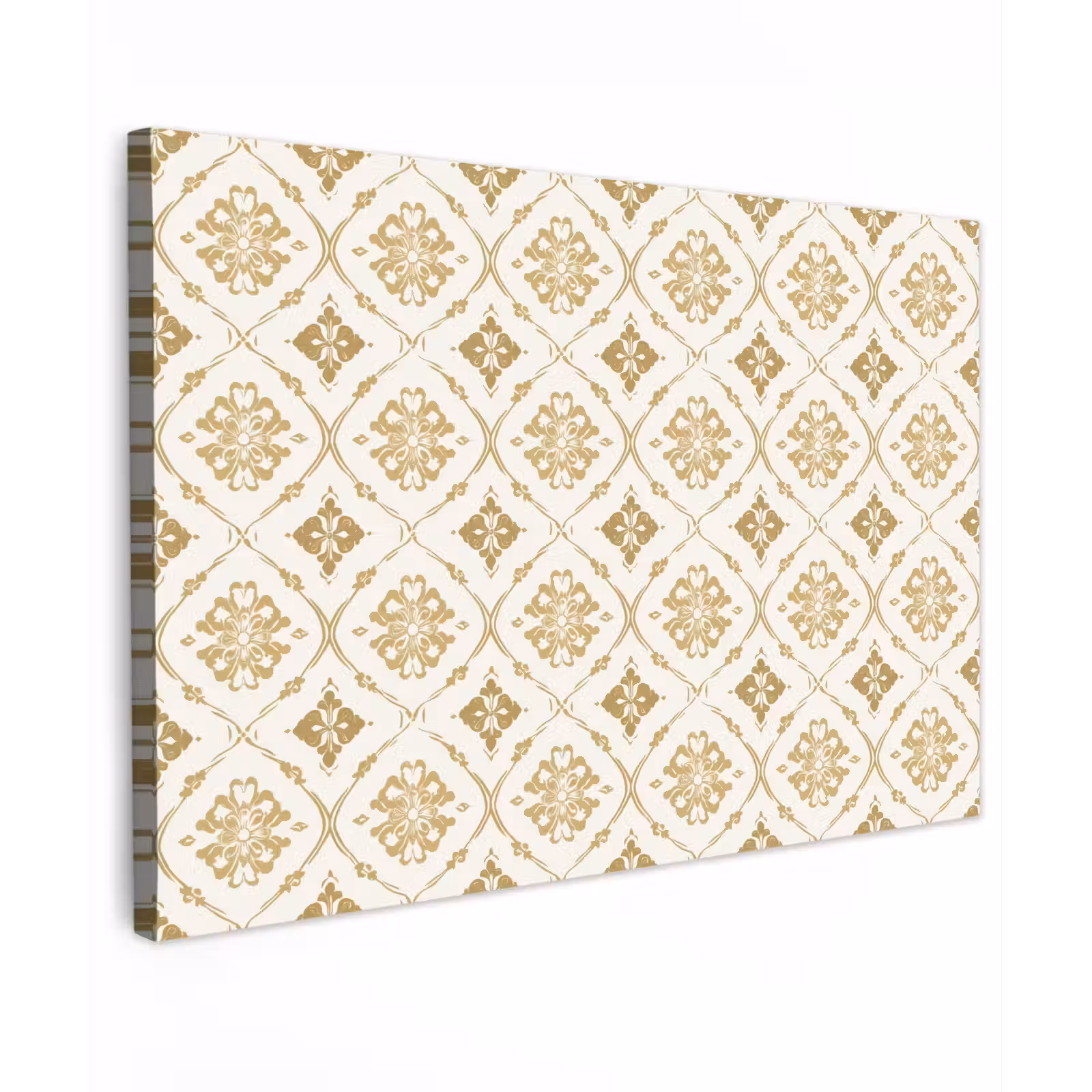 Canvas schilderij - Ornament - Klassiek - Goud — 1
