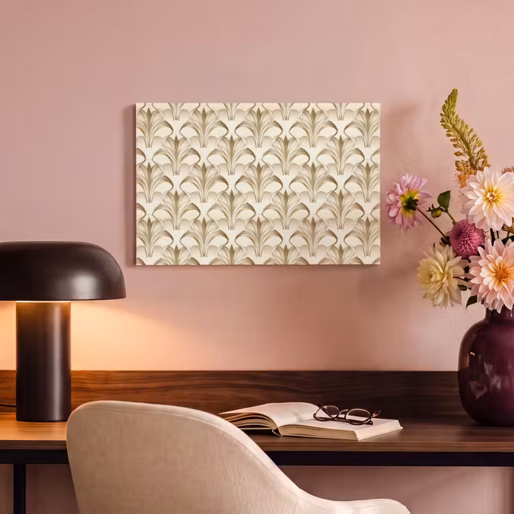 Canvas schilderij - Ornament - Barok - Goud — 4