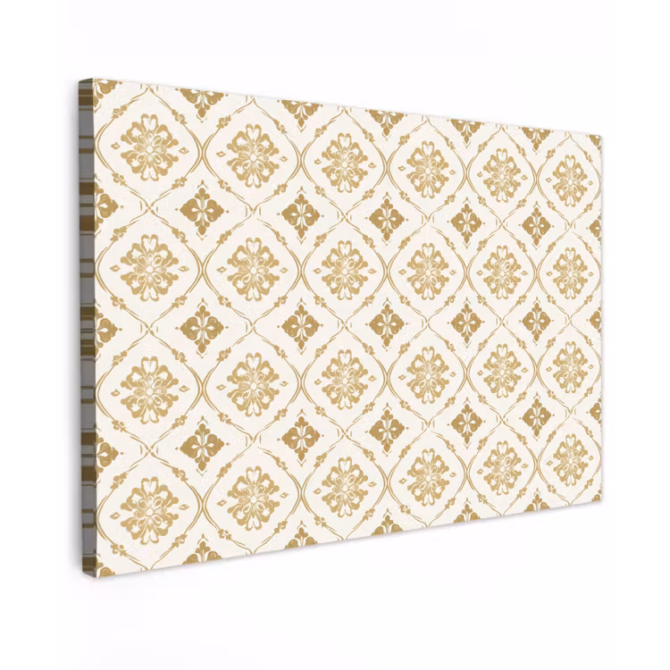 Canvas schilderij - Ornament - Klassiek - Goud — 1