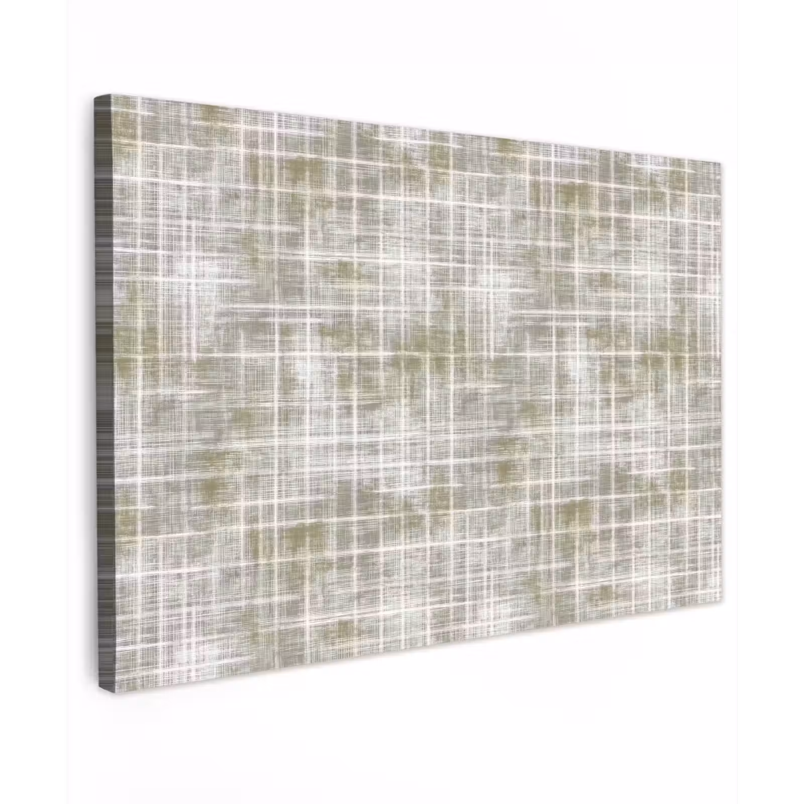 Canvas schilderij - Linnen - Patroon - Groen — 1