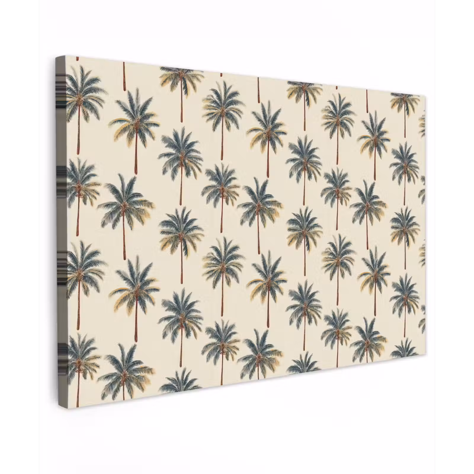 Canvas schilderij - Palmbomen - Tropisch - Groen — 1