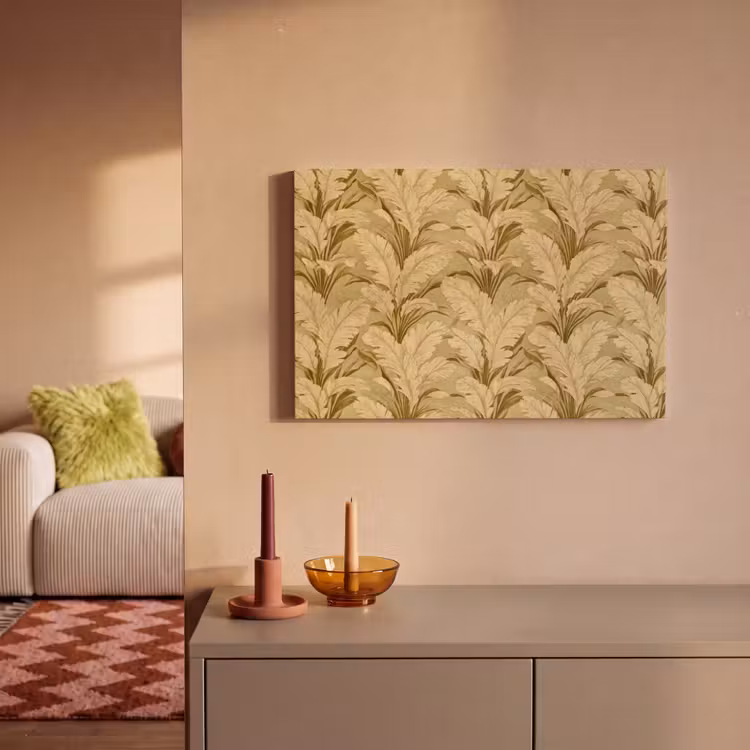 Canvas schilderij - Palmbladeren - Klassiek - Groen — 2