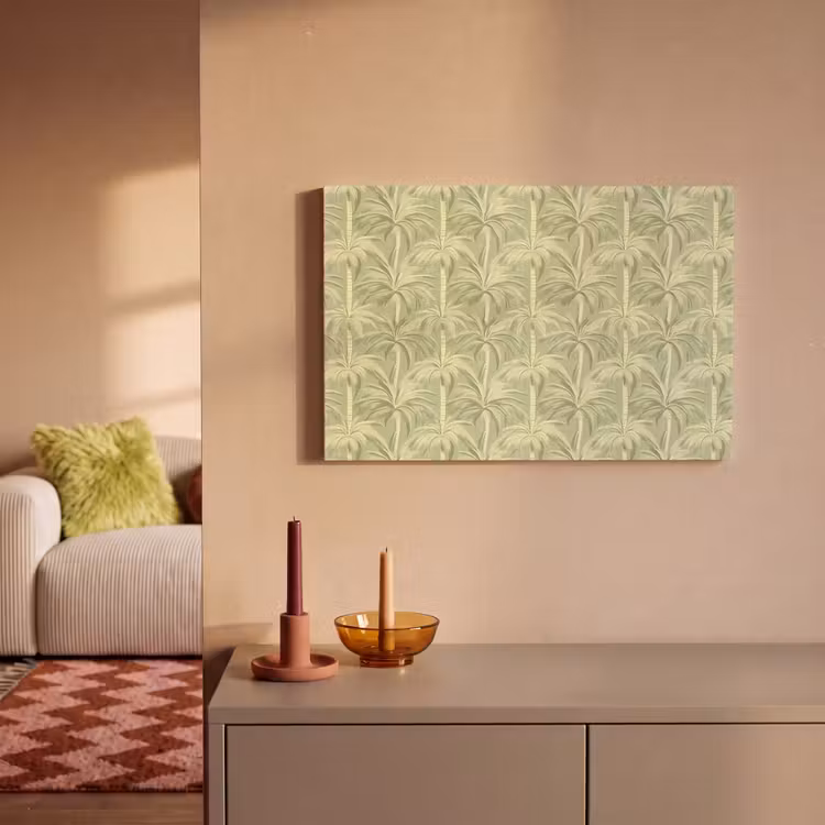 Canvas schilderij - Palmwoud - Tropisch - Groen — 2