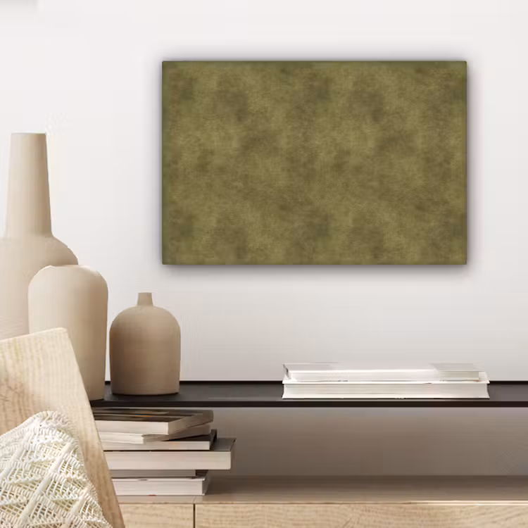 Canvas schilderij - Textuur - Abstract - Groen — 5