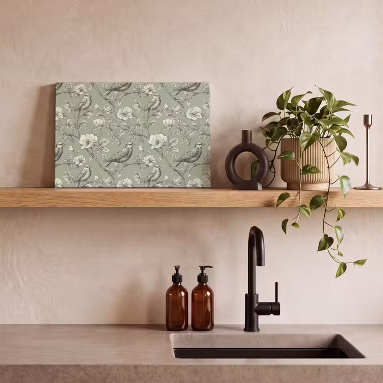 Canvas schilderij - Klassiek - Botanisch - Groen — 3