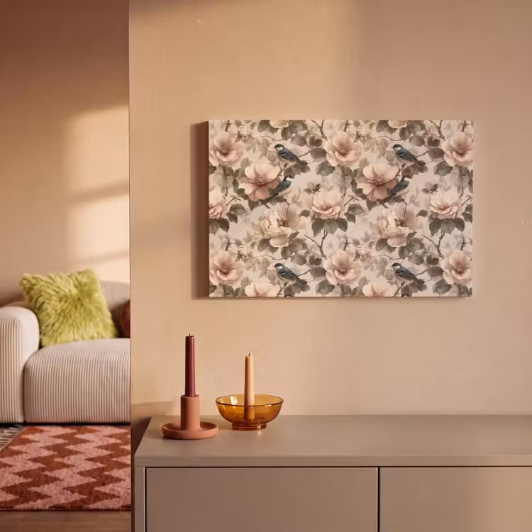 Canvas schilderij - Klassiek - Vogels - Kleurrijk — 2