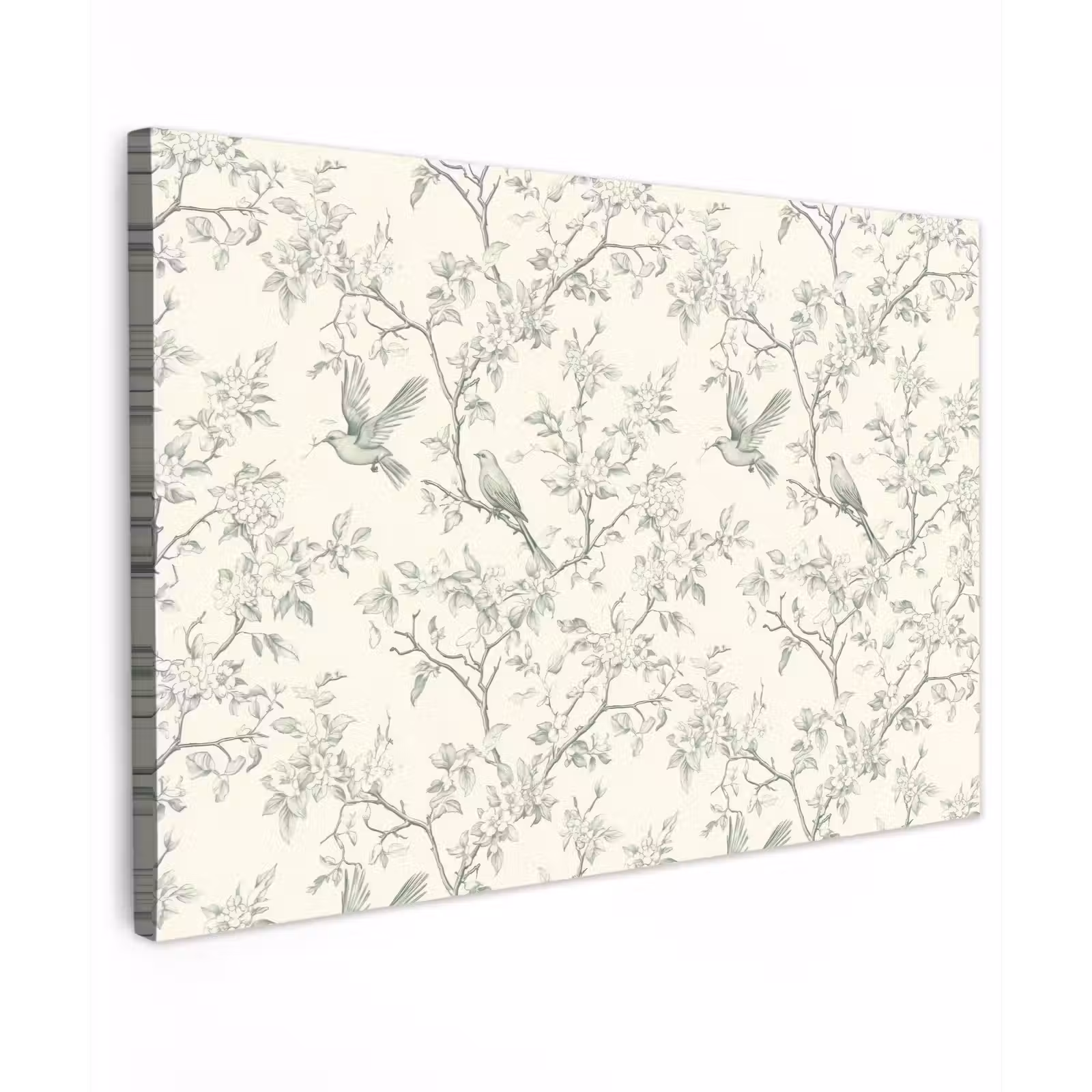 Canvas schilderij - Klassiek - Vogels - Groen — 1
