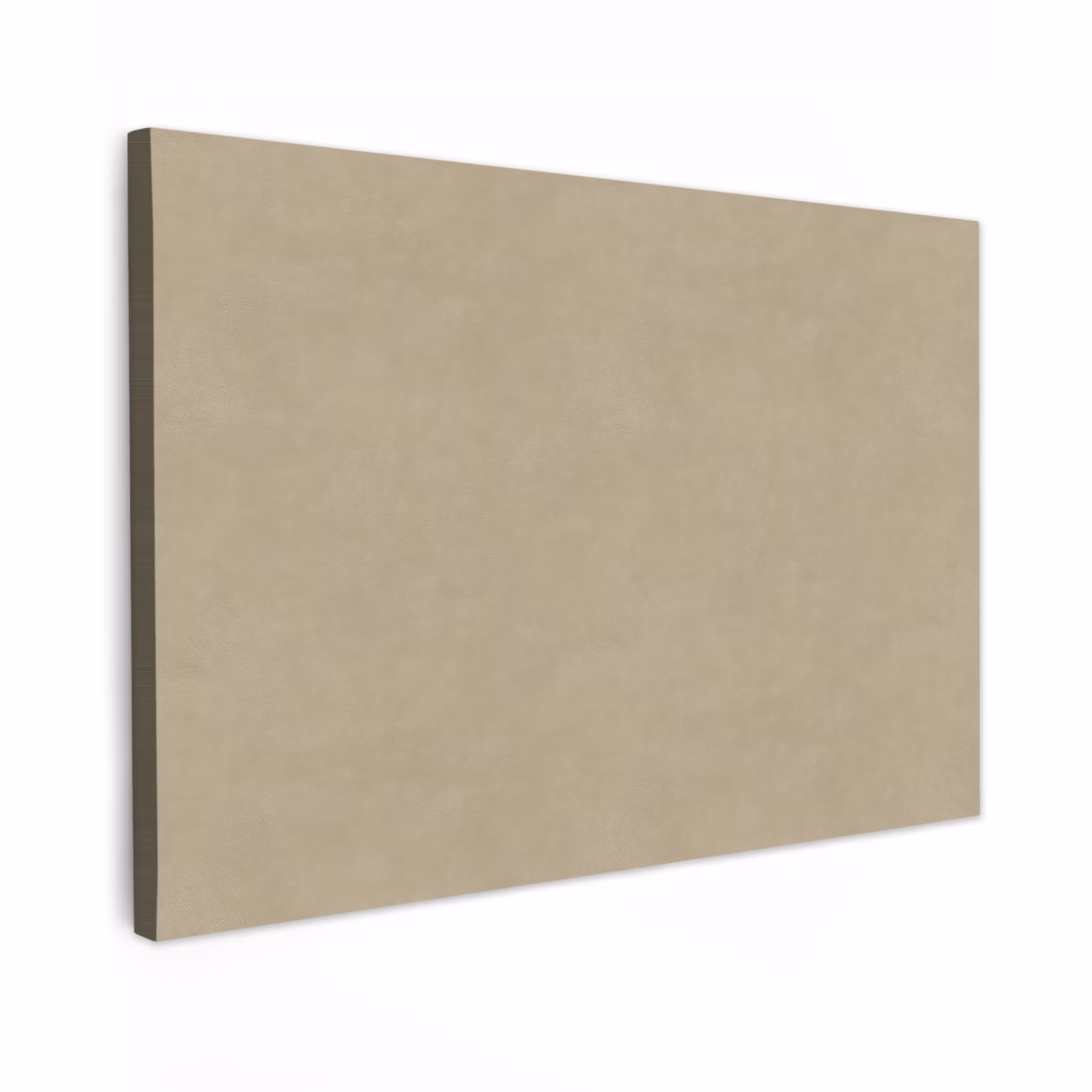 Canvas schilderij - Zandkleur - Korrelige structuur - Beton — 1
