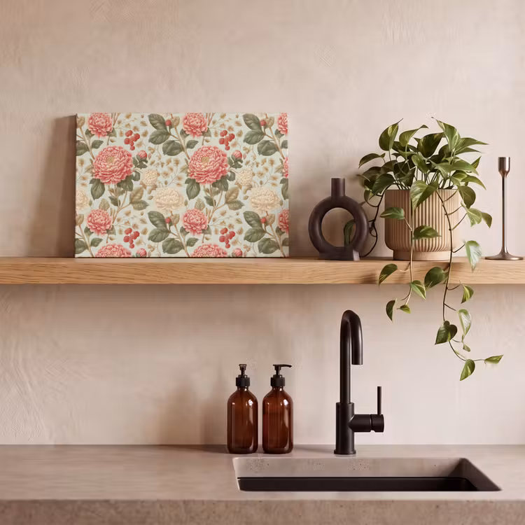 Canvas schilderij - Klassiek - Botanisch - Veelkleurig — 3