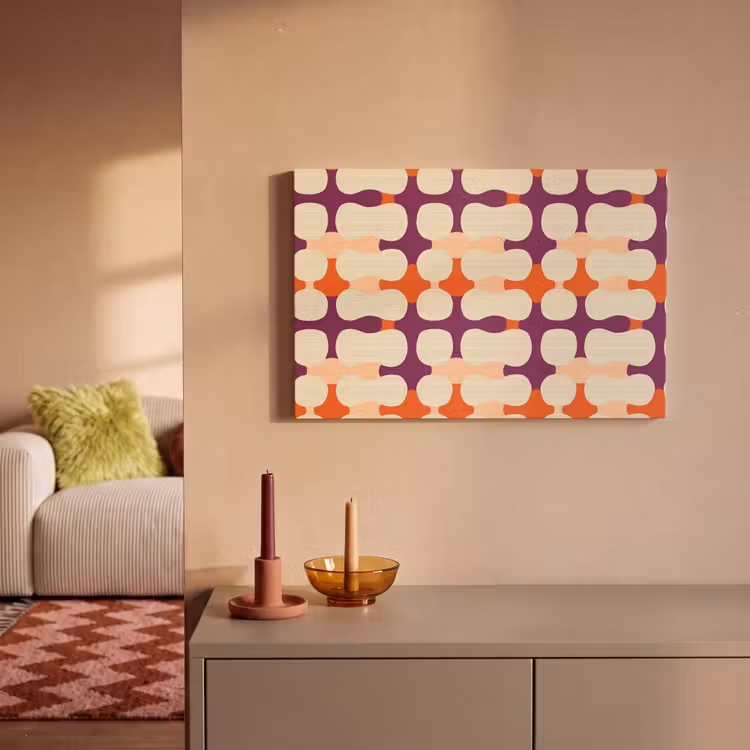 Canvas schilderij - Modern - Patroon - Kleurrijk — 2