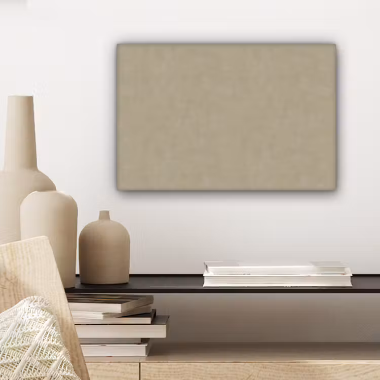 Canvas schilderij - Taupekleur - Gewolkt textuur - Natuurlijk — 5