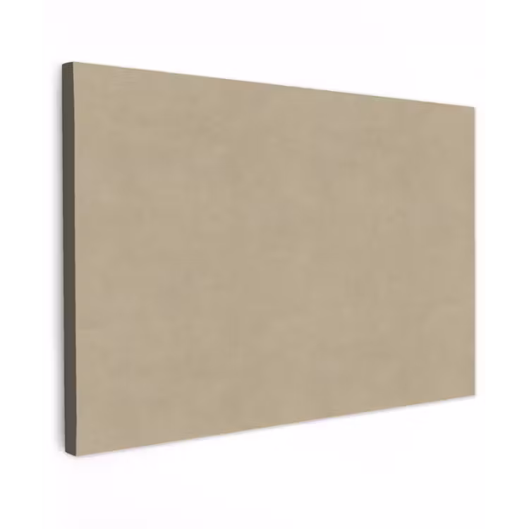Canvas schilderij - Zandkleur - Korrelige structuur - Beton — 1